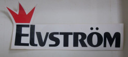 Elvstrøm  25,5 X 11,5 Cm  ADESIVO STICKER  NEW ORIGINAL - Stickers