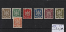 Deutsches Reich  Michel Kat.Nr. Postfr/** 355/361 - Unused Stamps