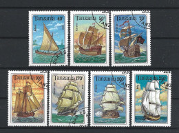 Tanzania 1994 Tall Ships Y.T. 1499/1505 (0) - Tansania (1964-...)