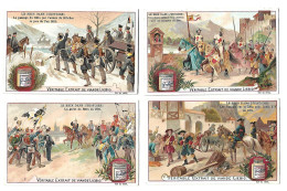 S 682, Liebig 6 Cards, Le Rhin Dans L'histoire (ref B16) - Liebig