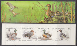 Belgie 1989 Eenden / Ducks Boekje ** Mnh (FAR155) - Ohne Zuordnung