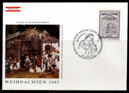 Brief Mit Stempel 1150 Wien - Sei Gegrüsset , Du Lichter Morgenstern  Vom 8.12.1985 - Sonstige & Ohne Zuordnung