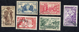 Colonie Française, Madagascar N°193/8 Oblitéré, Qualité Très Beau - Used Stamps