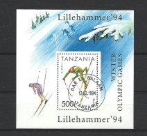 Tanzania 1994 Ol. Winter Games Lillehammer  S/S Y.T. BF 228 (0) - Tanzania (1964-...)