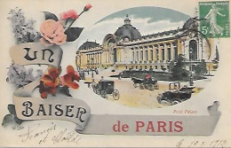 CPA Un Baiser De Paris - Petit Palais - Distrito: 08