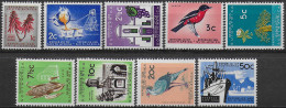 1961-63 South Africa Republic 9v. No W MNH SG N. 211/19 - Autres & Non Classés