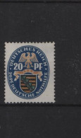 Deutsches Reich  Michel Kat.Nr. Falz/* 377 - Unused Stamps