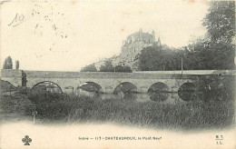 36 - Chateauroux - Le Pont Neuf - Oblitération Ronde De 1915 - CPA - Voir Scans Recto-Verso - Chateauroux