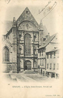 35 - Rennes - L'Eglise Saint-Germain, Portail Sud - Précurseur - Oblitération Ronde De 1904 - CPA - Voir Scans Recto-Ver - Rennes