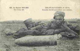 62 - Ablain Saint Nazaire - Marmite Du 138 Autrichien Non éclatée - Animée - Militaria - Ecrite En 1919 - CPA - Voir Sca - Autres & Non Classés
