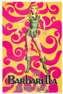 Cinema - Barbarella - Illustration Vintage - Affiche De Film - CPM - Carte Neuve - Voir Scans Recto-Verso - Plakate Auf Karten