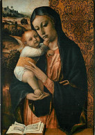 Art - Peinture Religieuse - Vincenzo Foppa - Madonna Col Bambino - Milano Museo Poldi Pezzoli - CPM - Carte Neuve - Voir - Tableaux, Vitraux Et Statues