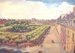 Art - Peinture - Jacqueline Gaussen Salmon - La Place Des Vosges 1942 - CPM - Carte Neuve - Voir Scans Recto-Verso - Malerei & Gemälde