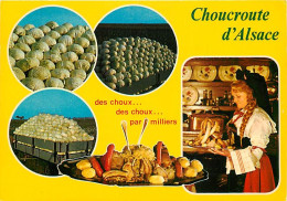Recettes De Cuisine - Choucroute Alsacienne - Multivues - Gastronomie - CPM - Voir Scans Recto-Verso - Küchenrezepte