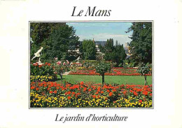 72 - Le Mans - Le Jardin D'horticulture - Fleurs - Flamme Postale De Ecommoy - CPM - Voir Scans Recto-Verso - Le Mans