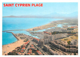 66 - Saint Cyprien - Le Port - Vue Générale Aérienne - CPM - Voir Scans Recto-Verso - Saint Cyprien