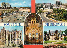 60 - Beauvais - Multivues - Automobiles - L'horloge Astronomique - CPM - Voir Scans Recto-Verso - Beauvais