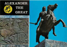 Grèce - Alexandre Le Grand - Multivues - Statue équestre - Antiquité - Carte Neuve - CPM - Voir Scans Recto-Verso - Griechenland