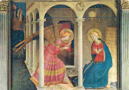 Art - Peinture Religieuse - Cortona - Museo Diocesano - Annonciation Du Beato Angelico - CPM - Voir Scans Recto-Verso - Schilderijen, Gebrandschilderd Glas En Beeldjes