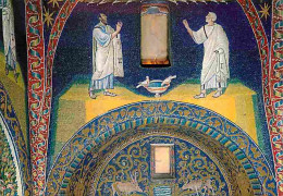 Art - Mosaique Religieuse - Ravenna - Intérieur - CPM - Voir Scans Recto-Verso - Tableaux, Vitraux Et Statues