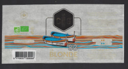 Etiquette De Bière Blonde  -  Les Pointus   -   Brasserie  La CIG'  à  La Seyne Sur Mer  (83) - Cerveza