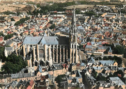 28 - Chartres - Cathédrale Notre Dame - Façade Nord - Vue Aérienne - CPM - Voir Scans Recto-Verso - Chartres