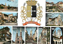 01 - Bourg En Bresse - Multivues - Blasons - CPM - Voir Scans Recto-Verso  - Autres & Non Classés