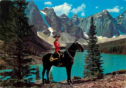 Animaux - Chevaux - Royal Canadian Mounted Police - Carte Neuve - Voir Scans Recto Verso  - Caballos