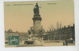LYON - Le Monument De La République (belle Carte Glacée) - Sonstige & Ohne Zuordnung