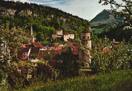 FELDKIRCH, ARCHITECTURE, TOWER, MOUNTAIN, VORARLBERG, AUSTRIA, POSTCARD - Feldkirch