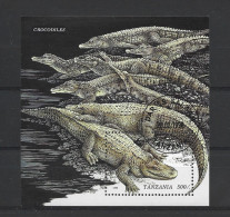 Tanzania 1996 Crocodiles S/S Y.T. BF 288 (0) - Tansania (1964-...)
