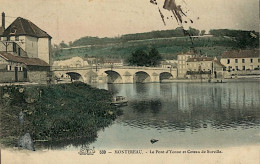 CPA 77 - Montereau  - Le Pont D'Yonne Et Coteau De Surville - Montereau