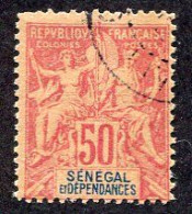 Colonie Française, Sénégal N°18 Oblitéré ; Faux Fournier - Usados