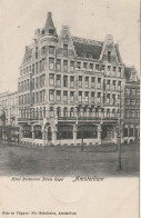 Amsterdam Hotel Restaurant Palais Royal Paleisstraat N.Z. Voorburgwal # 1906   4030 - Amsterdam