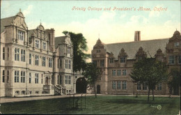 11193436 Oxford Oxfordshire Trinity College
President`s House  - Andere & Zonder Classificatie