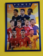 Limited Edition Power Euro 2024 Card  Topps - Edition Italienne
