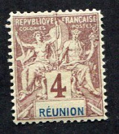 Colonie Française, Réunion N°34 ; Faux Fournier - Neufs