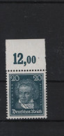 Deutsches Reich  Michel Kat.Nr. Falz/* 392 POR - Unused Stamps