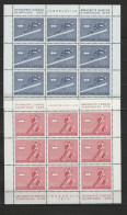 Yugoslavia 1976 Olympic Games Innsbruck Set Of 2 Sheetlets MNH - Invierno 1976: Innsbruck