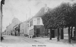 BAILLY - Grande Rue - Commerce De Vins Guérin, Billard - Autres & Non Classés