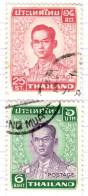 T+ Thailand 1972 Mi 624 628 Bhumipol Adujadeh - Thaïlande