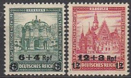 DR  463-464, Postfrisch **, Nothilfe: Bauwerke, 1932 - Unused Stamps