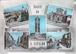 Ar100 Cartolina Saluti Da S.cataldo Provincia Di Caltanisetta - Caltanissetta