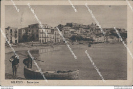 Bg57 Cartolina Milazzo Panorama 1940 Provincia Di Messina - Messina