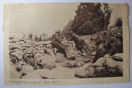 BELGIQUE - Carte Lettre - Fusil Mitrailleur Au Front - Juin 1917 - Otros & Sin Clasificación