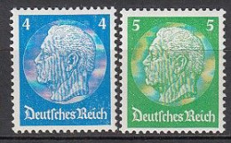 DR  467-468, Postfrisch **, Hindenburg, 1932 - Nuevos
