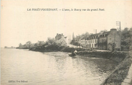 La Foret Fouesnant , L'anse Le Bourg Vus Du Grand Pont   ( Scan Recto Et Verso) - La Forêt-Fouesnant