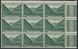 Luxembourg - Luxemburg - Timbres - 1935   Vallée De L'Our Vianden   Bloc   9x10Fr.   MNH**   VC. 72,- - Ungebraucht