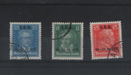 Deutsches Reich  Michel Kat.Nr.gest 407/409 (1) - Used Stamps