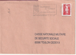 FLAMME  PERMANENTE  N°  2874   31  VILLEFRANCHE  DE LAURAGAIS - Mechanical Postmarks (Advertisement)
